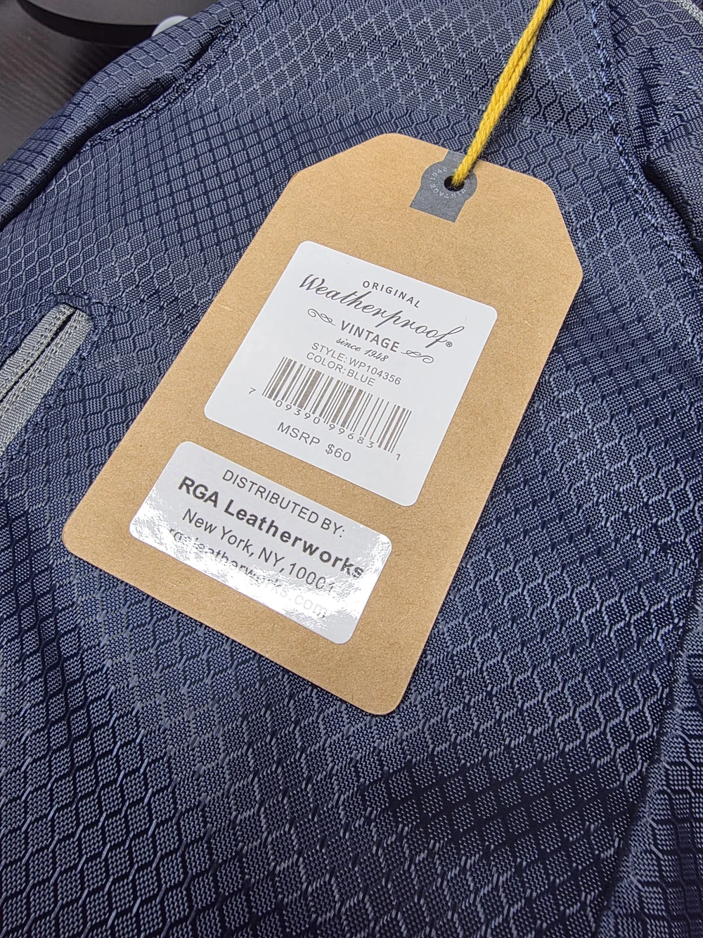 Weatherproof Navy Blue Men's Daypack Backpack